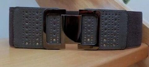 ceinture large Mode marron �lastiqu�e qualit� L 75 cm et + 8 Domart-en-Ponthieu (80)
