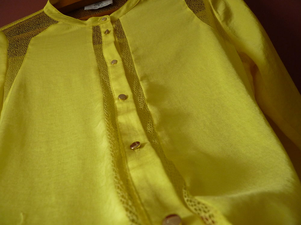 Chemise Femme Le temps des cerises S ou 36 jaune citron LTC Vêtements