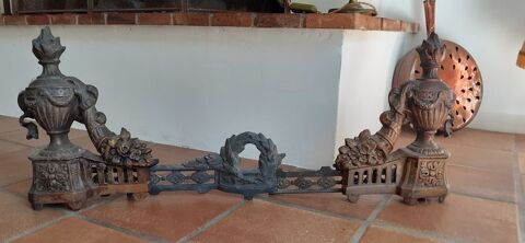 Très belle garniture de cheminée  Napoléon 3, décor Louis 16 50 Longpont-sur-Orge (91)