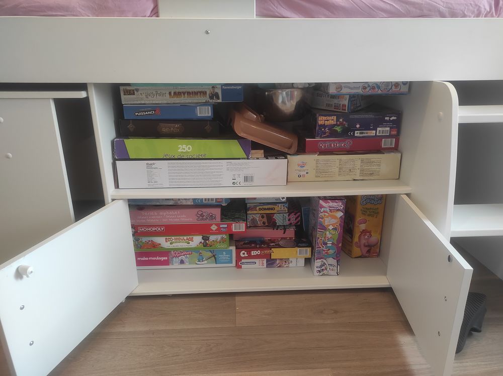 Lit mezzanine avec bureau Meubles