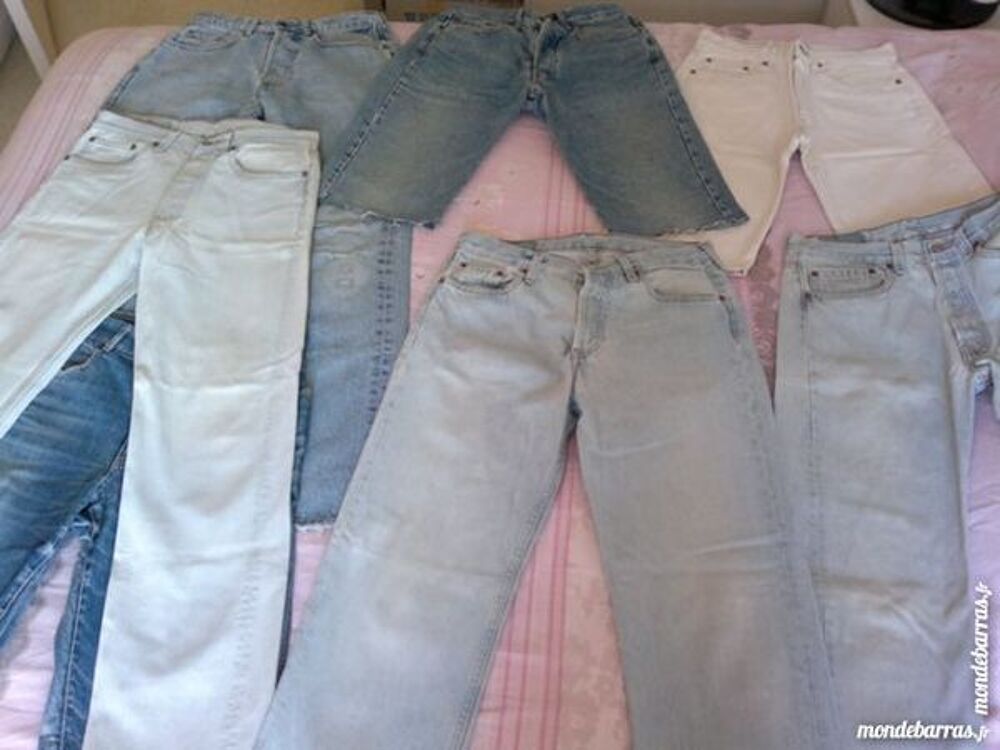 Lot de jeans et autres pantalons Vêtements
