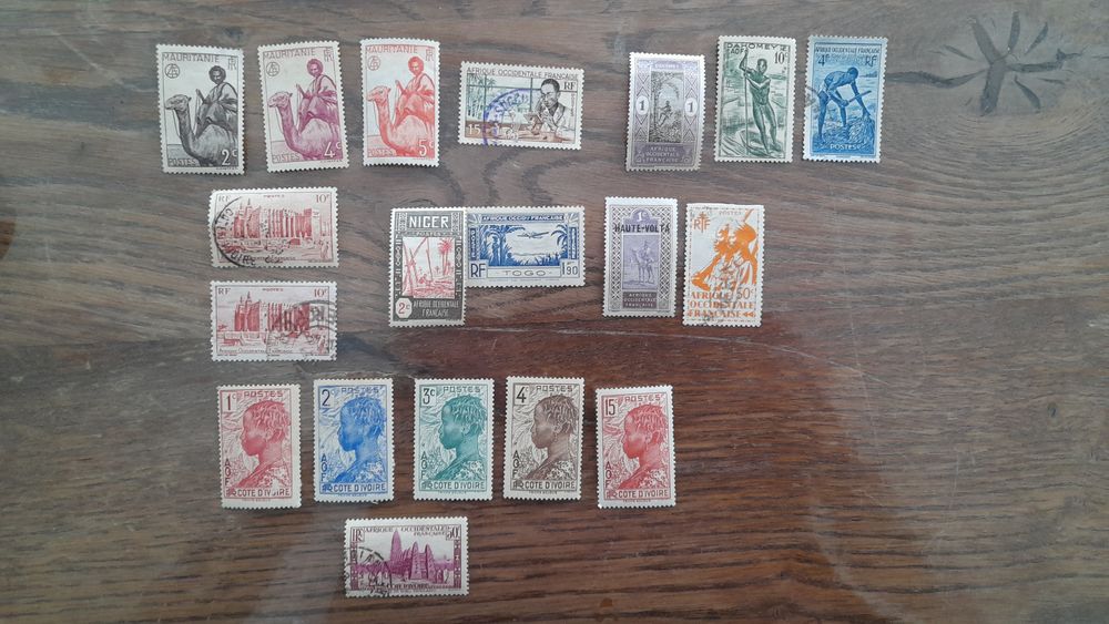 TIMBRES d'AFRIQUE (26 PAYS) 