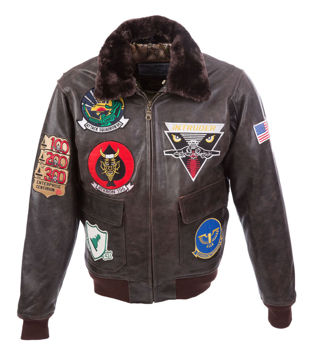 Blouson cuir de pilote "COCKPIT USA" Vêtements