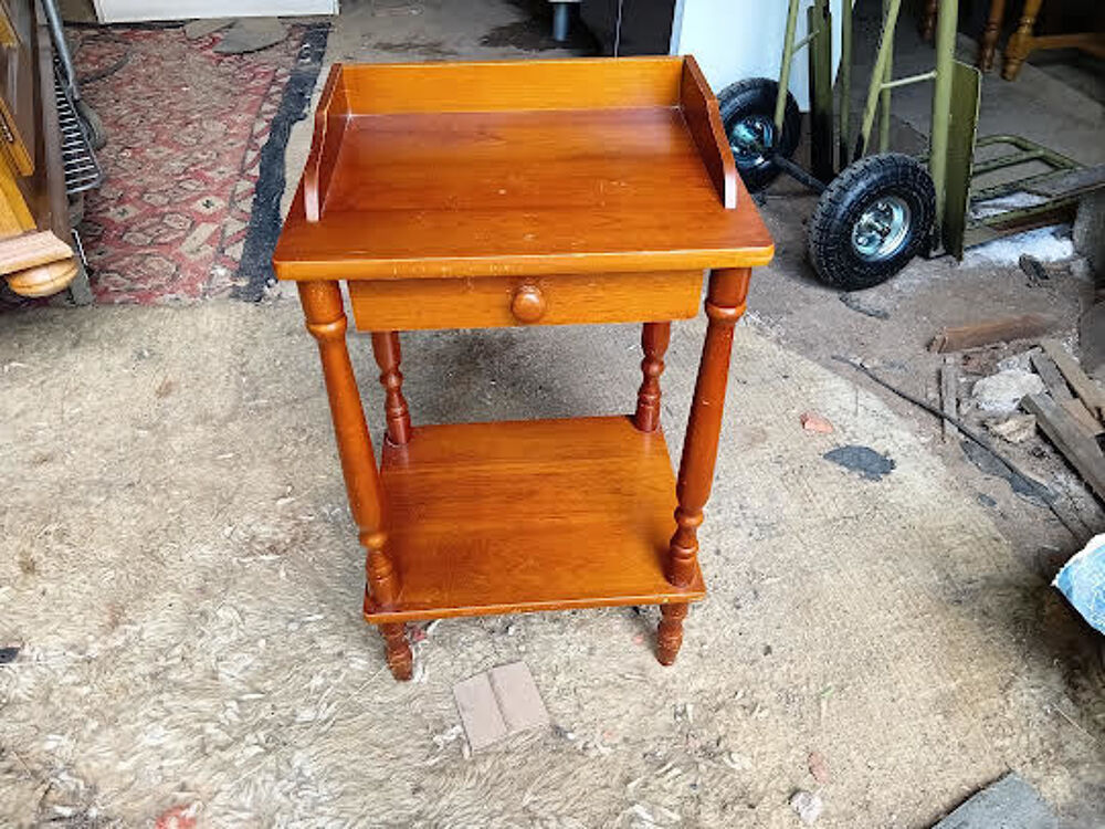 TABLE DE CHEVET EN BOIS 1 TIROIR Meubles