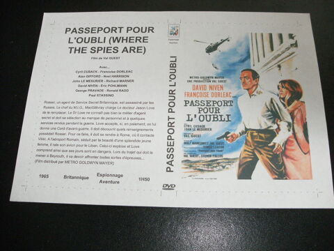 Film :   Passeport pour l'oubli   35 Saint-M�dard-en-Jalles (33)