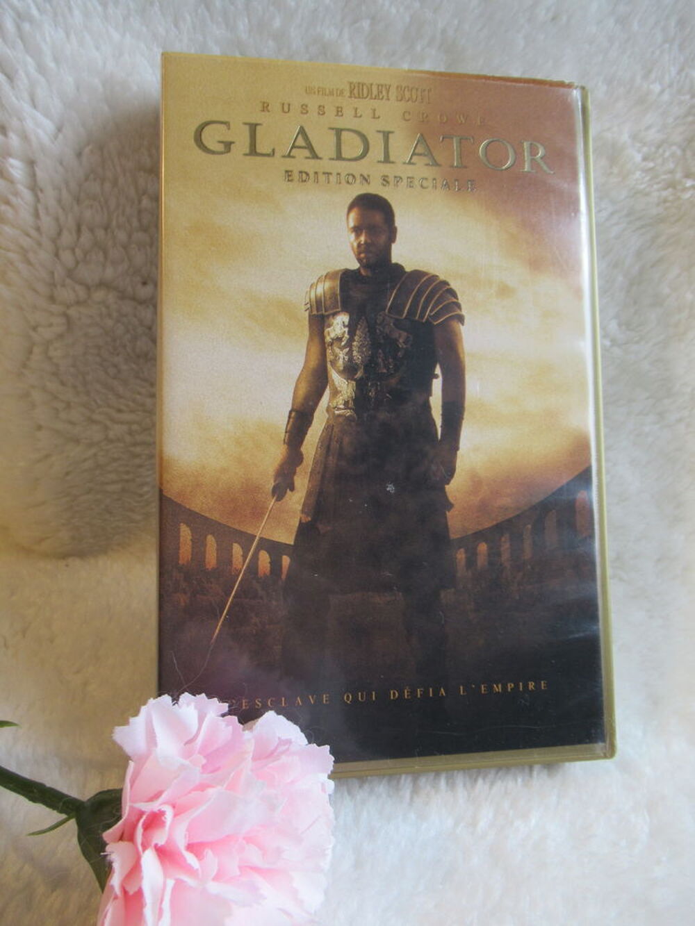 
VHS "Gladiator" - Edition sp&eacute;ciale DVD et blu-ray
