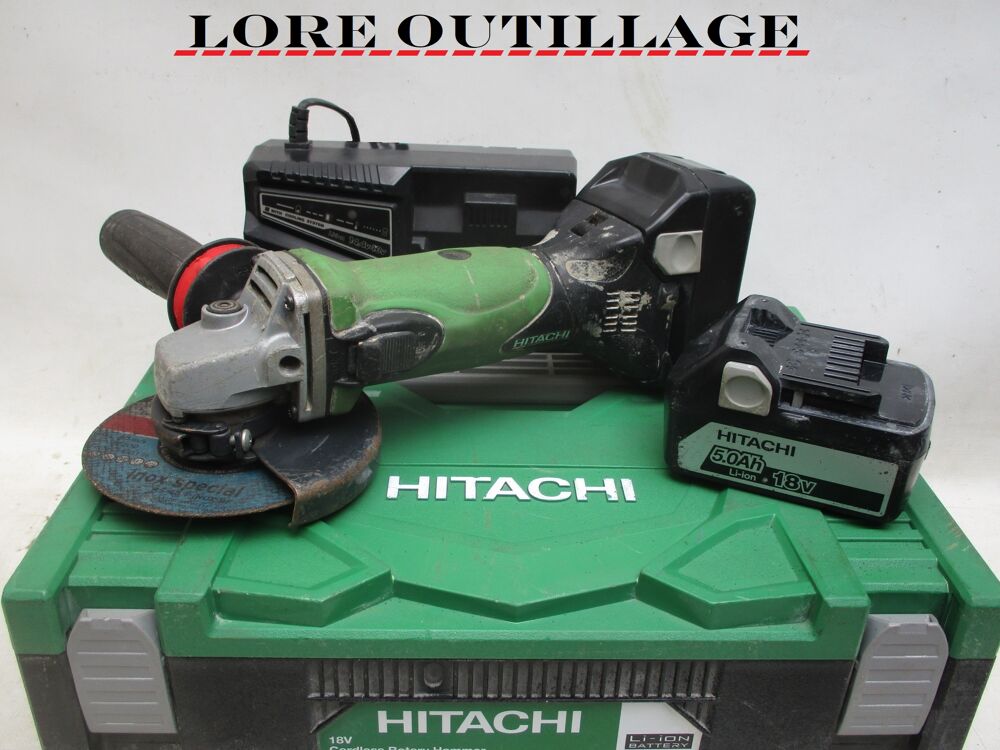 HITACHI G 18DSL - meuleuse / disqueuse Bricolage