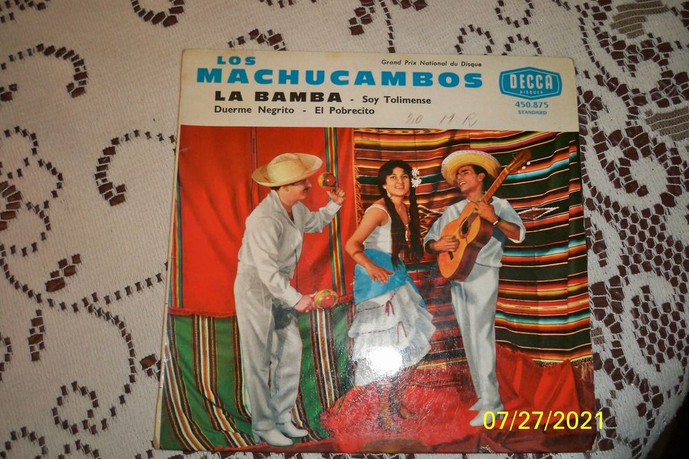 LOS MACHUCAMBOS 45 T " LA BAMBA "
Audio et hifi