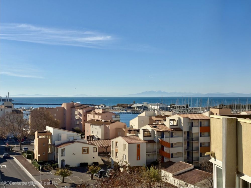 Vente Appartement Appartement 3 pièces avec double garage et vue sur la mer Le cap d agde