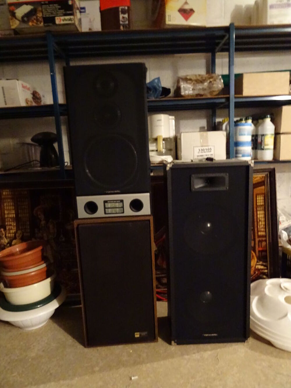 Diverses enceintes Audio et hifi
