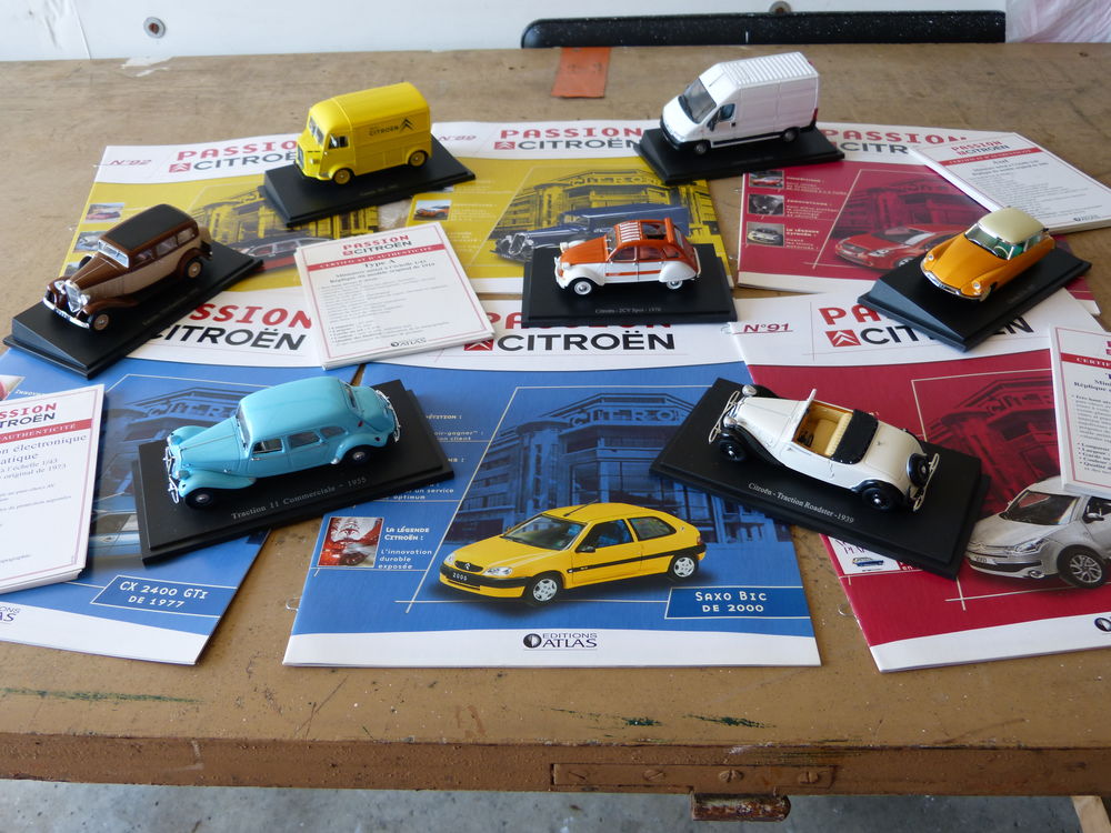 Miniatures voitures Citroen 1/43&egrave;me 