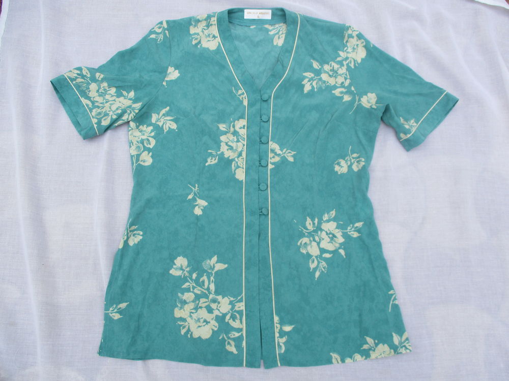 Chemisier/Tunique Fluide et L&eacute;ger - Taille 44 - Vintage Vêtements