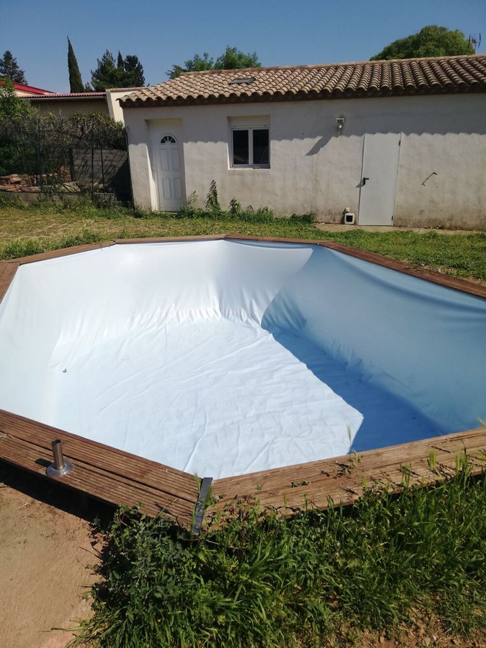 Liner neuf pour piscine octogonale sunbay Jardin