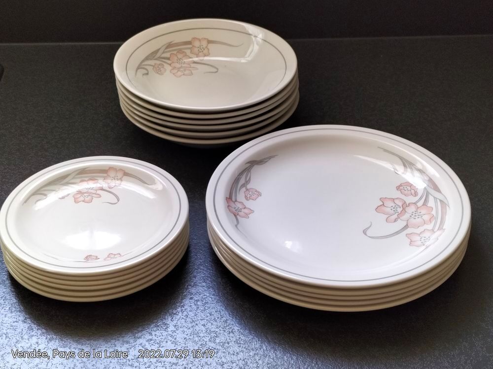 Ensemble Assiettes Cuisine