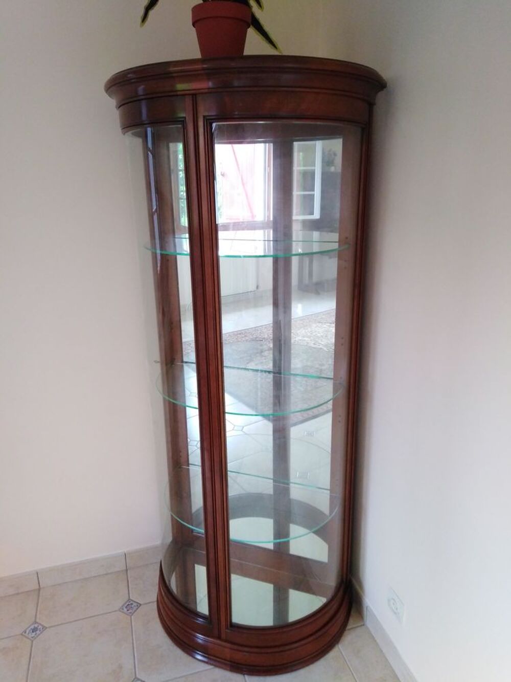 Vitrine 1/2 ronde Meubles