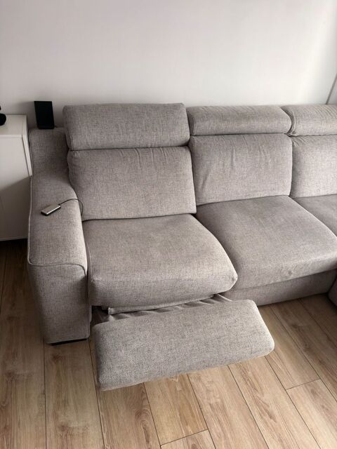 Canap� d'angle Poltronesof� relax �lectrique et t�ti�res r�g 500 Palaiseau (91)