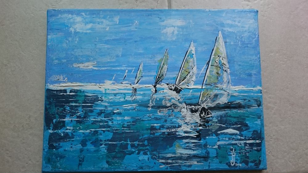 TABLEAU en peinture acrylique Décoration