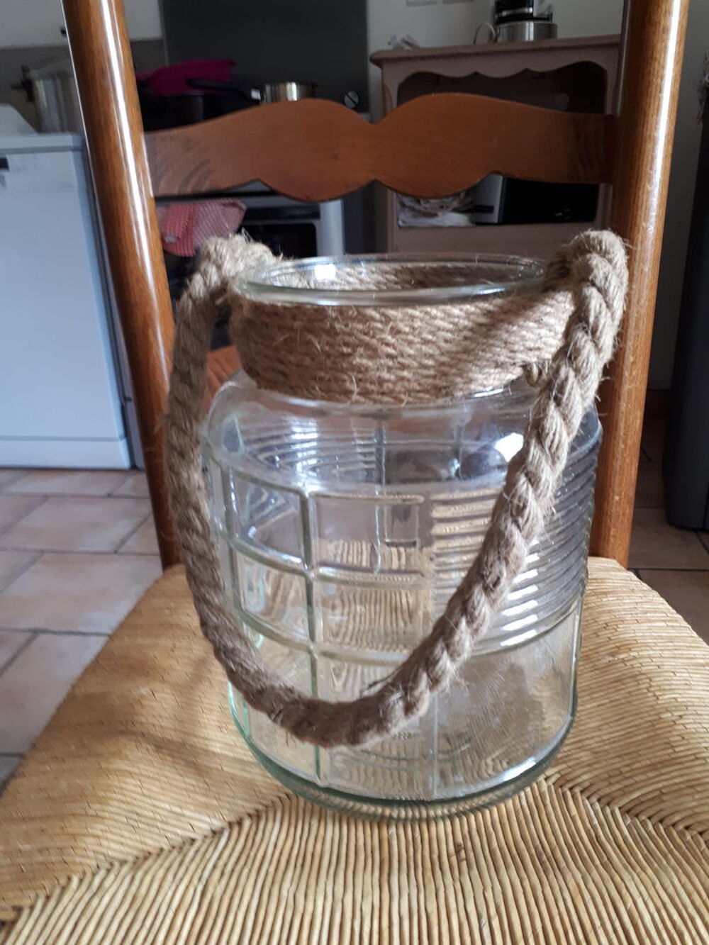 Seau en verre 