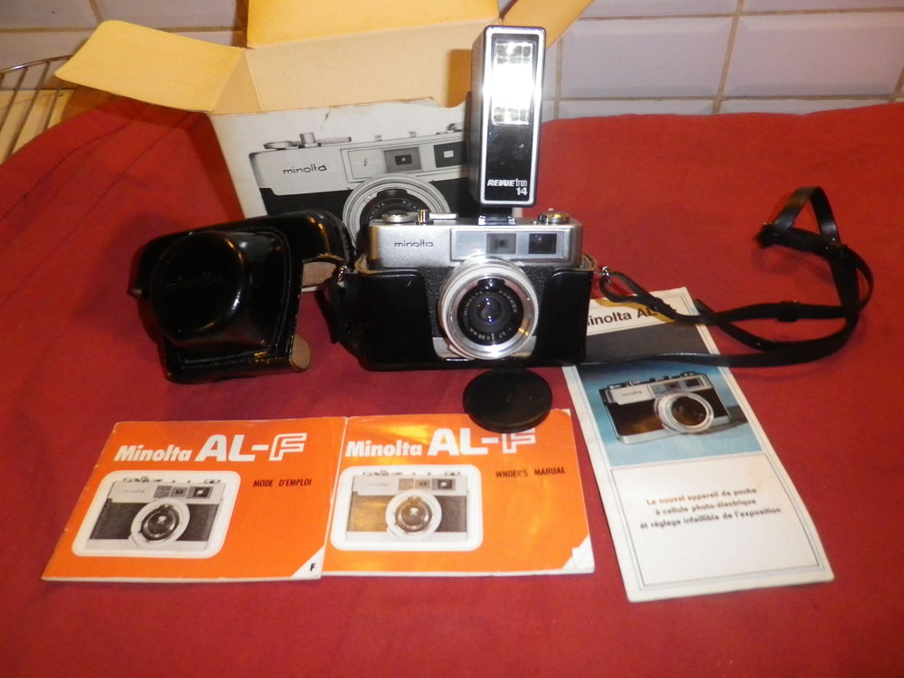 Appareil photo t&eacute;l&eacute;m&egrave;tre 35 mm Minolta AL-F Photos/Video/TV