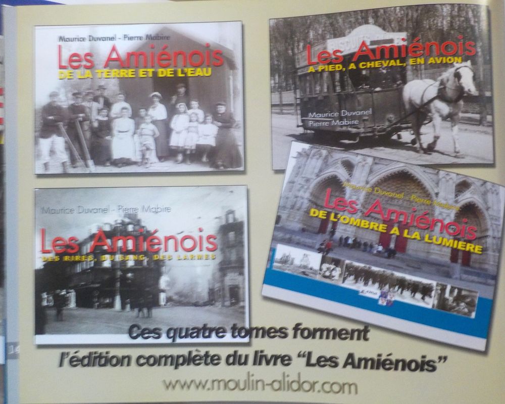 LES AMIENOIS T2 A PIED, A CHEVAL, EN AVION DUVANEL MABIRE Livres et BD