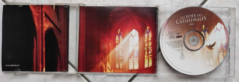 Les Voix Des Cath&eacute;drales Vol. 2 (double CD) CD et vinyles