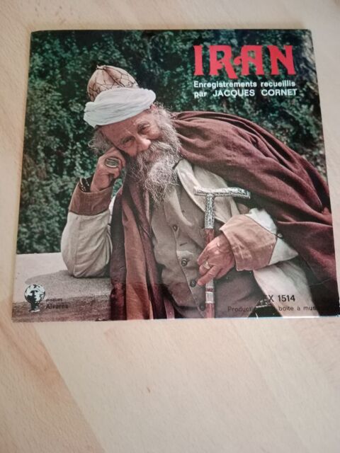 45 tours IRAN enregistrements Jacques CORNET 19 Sautron (44)