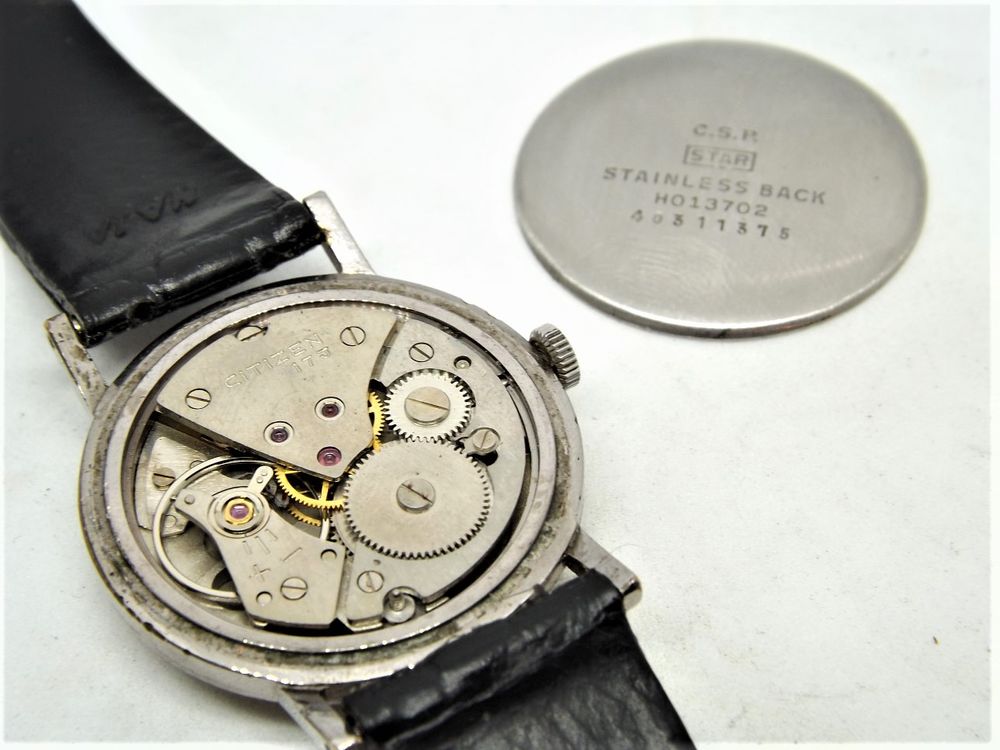 Rare montre Citizen Young Homer Para Shock 1964 Bijoux et montres