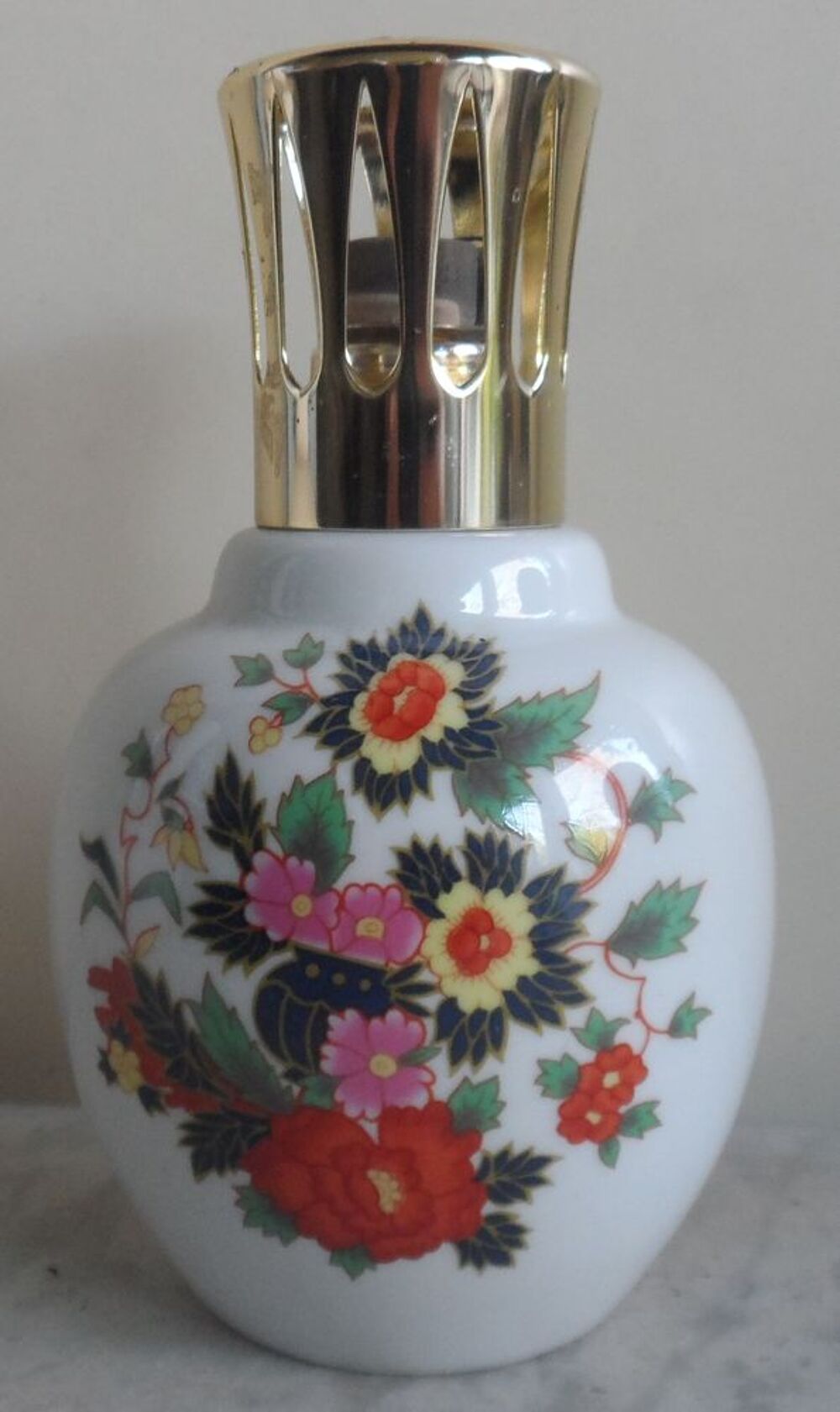 Lampe Berger en porcelaine - Diffuseur de parfum &agrave; catalyse Dcoration