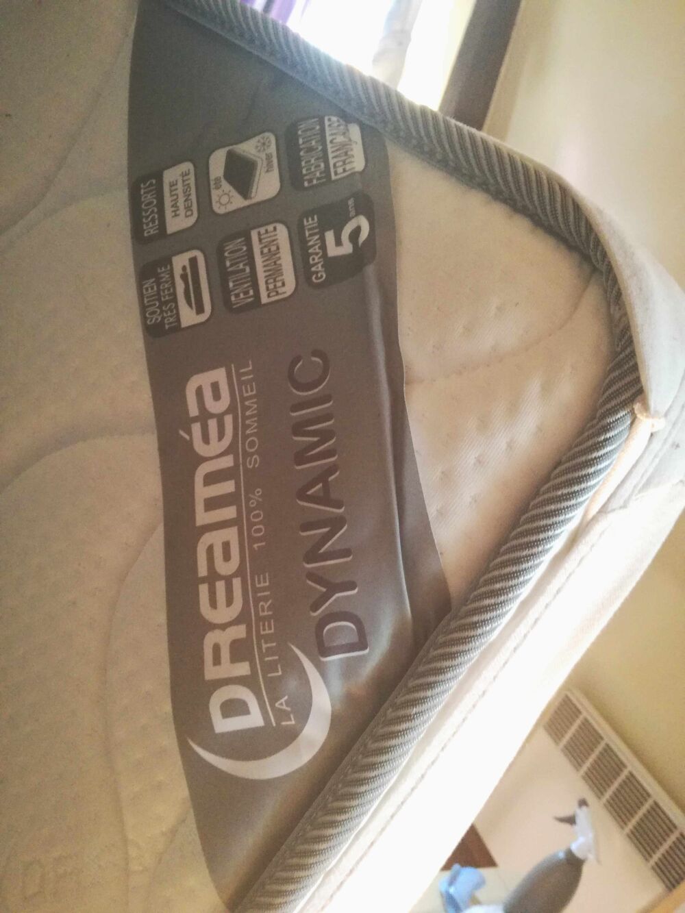 matelas &agrave; ressorts bien ferme deux personnes 140x200 Meubles
