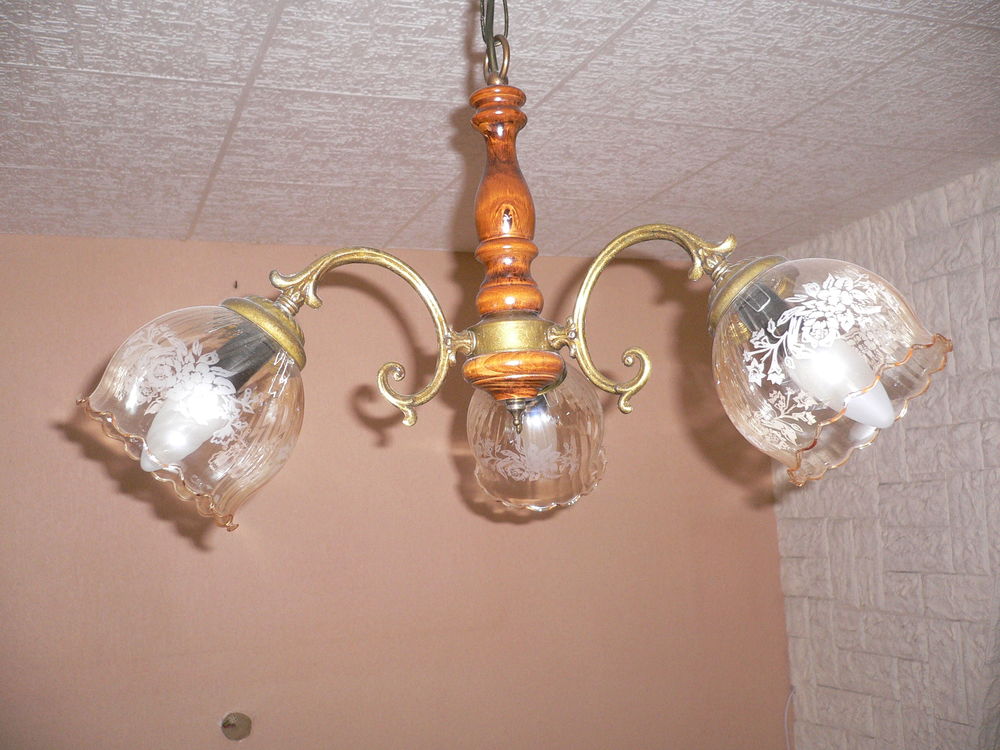 Lustre suspension 3 lampes Meubles