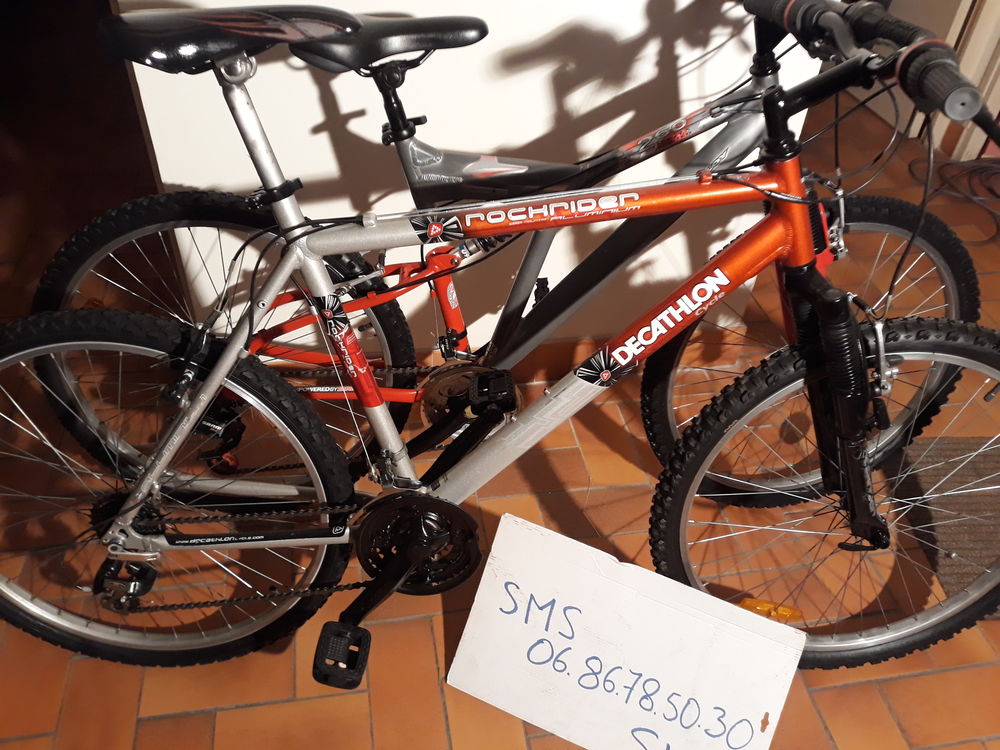 v&eacute;lo homme 26" d&eacute;cathlon r&eacute;vis&eacute; Vélos