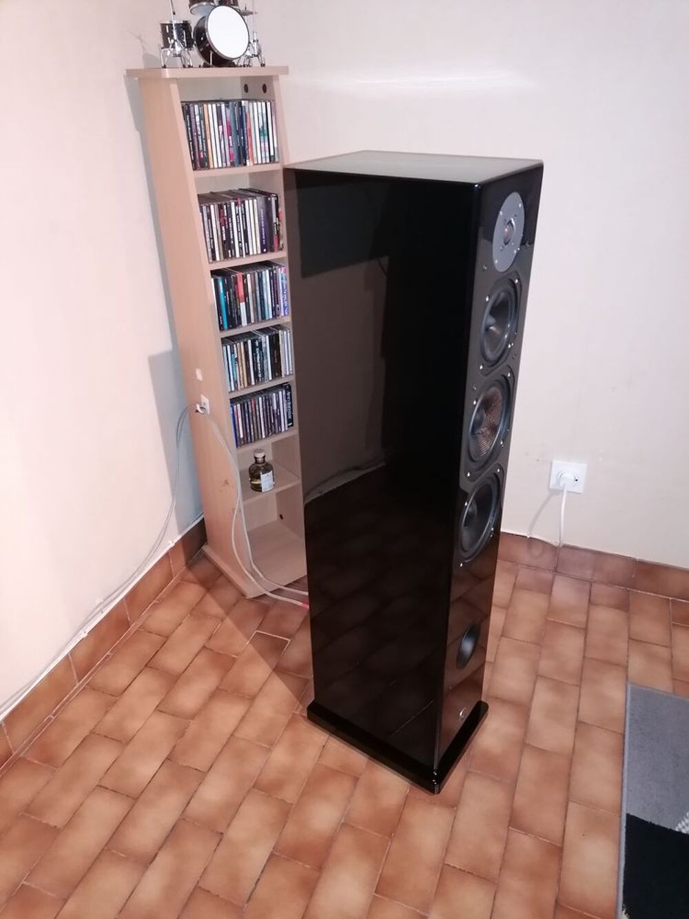 Enceintes KELINAC 714 MG laqu&eacute;e Noire Audio et hifi