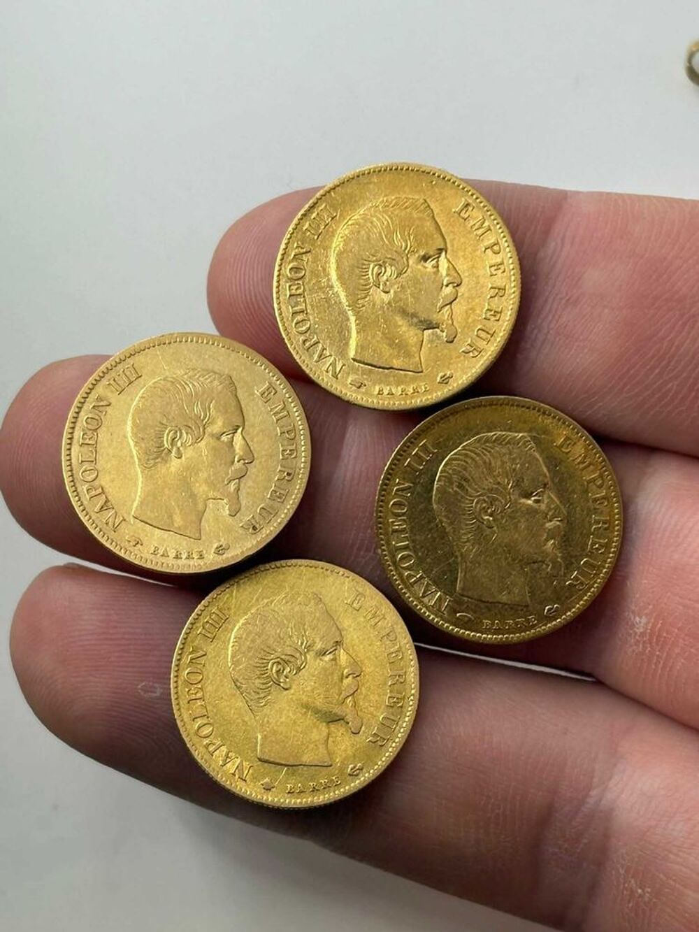 Lot+4+10+francs+or+napol&eacute;on+lll 