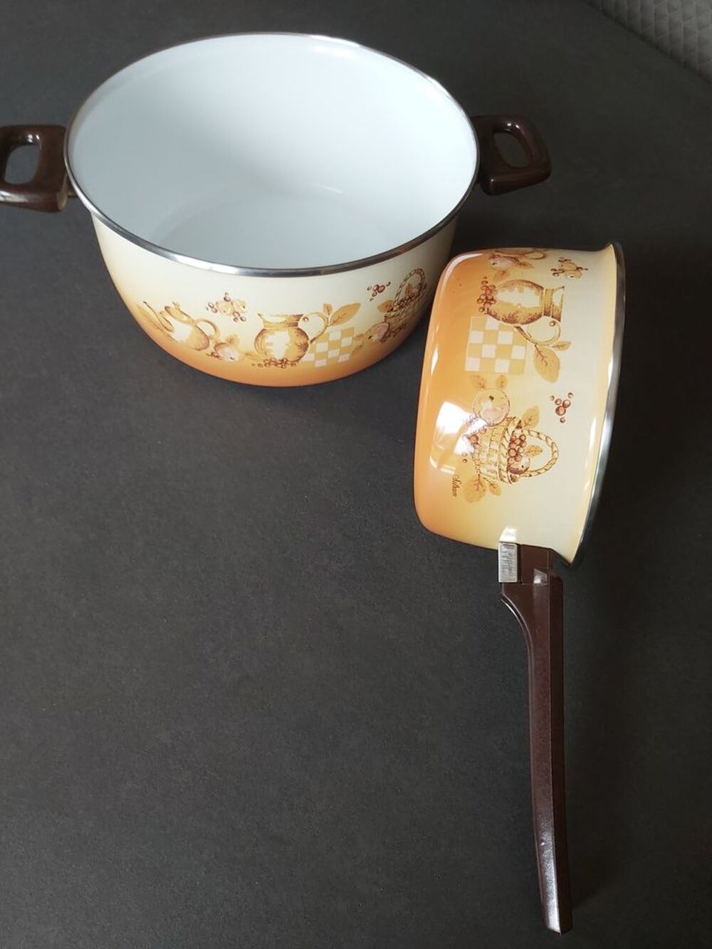 Lot de 2 casseroles Sitram Cuisine