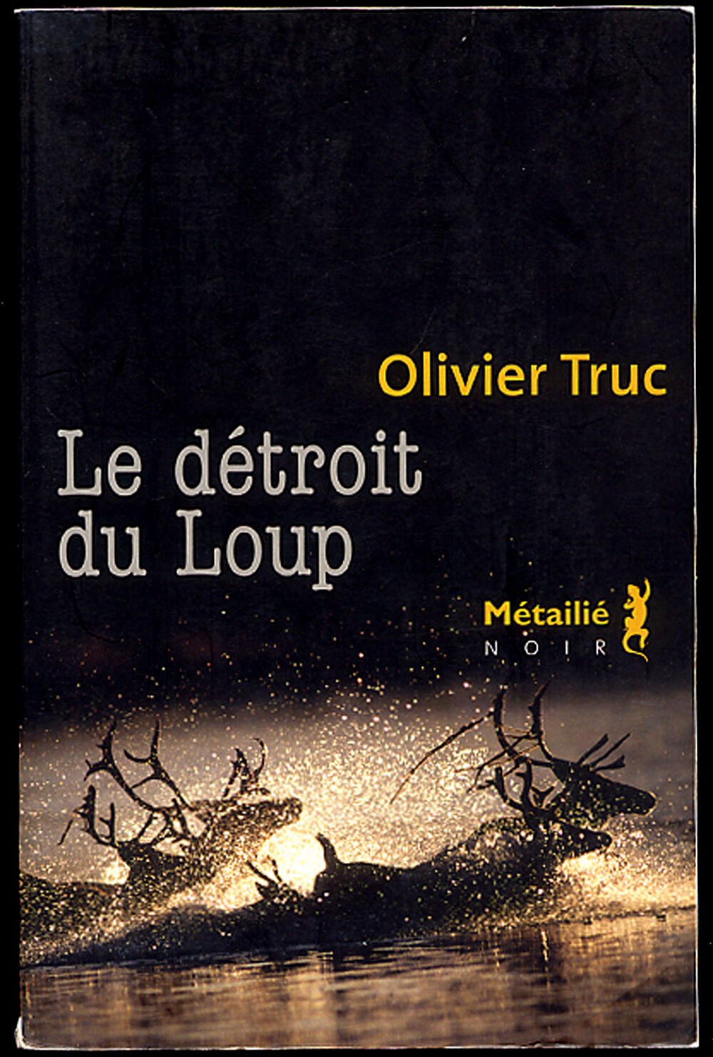 Le D&eacute;troit du loup / Olivier TRUC Livres et BD