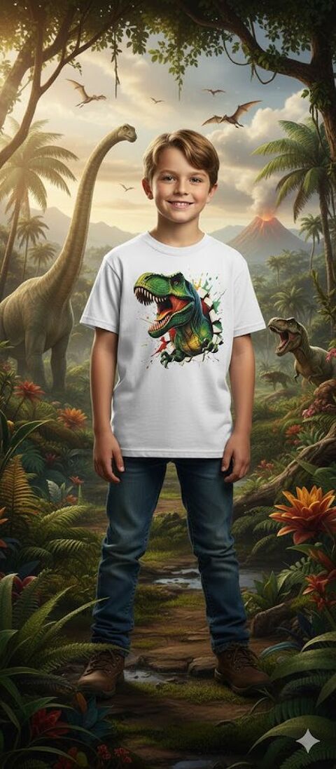 t-shirt enfant 8 ans manches courtes Canet-en-Roussillon (66)