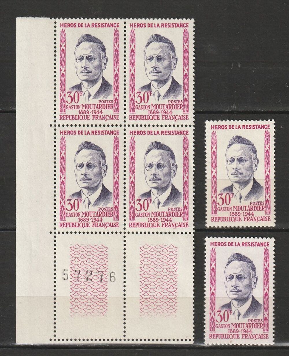 Timbres Neufs ANNEE 1959 simple,double,triple 