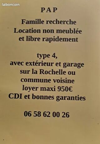  Maison à louer 4 pièces 70 m²