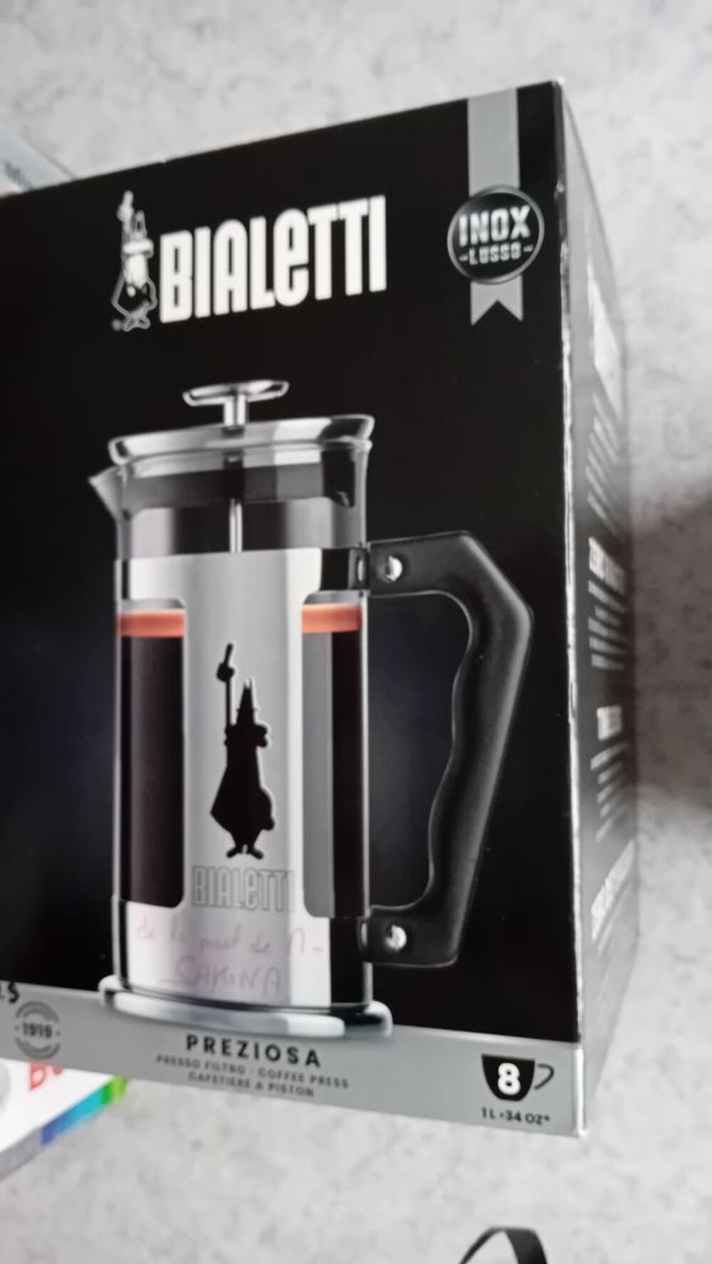 Cafeti&egrave;re Bialetti inox 8L originale neuve. Electroménager