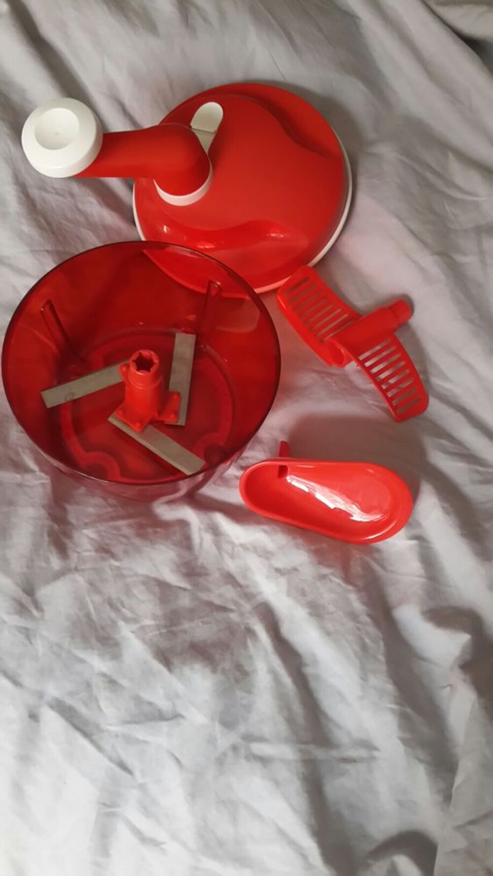 Quick chef 3 rouge tupperware Electromnager