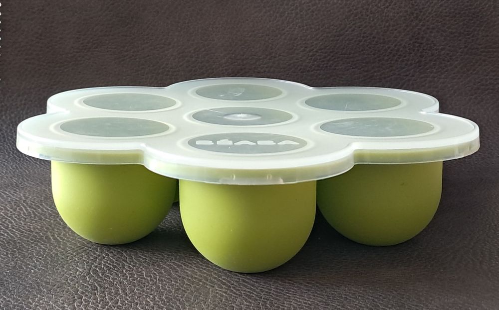 Plateau multiportions en silicone 7 portions pour b&eacute;b&eacute; B&eacute;aba Puériculture