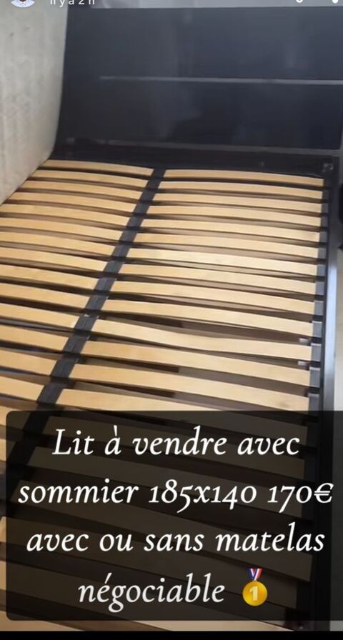 LIT 2P AVEC SOMMIER 170 Le Blanc-Mesnil (93)