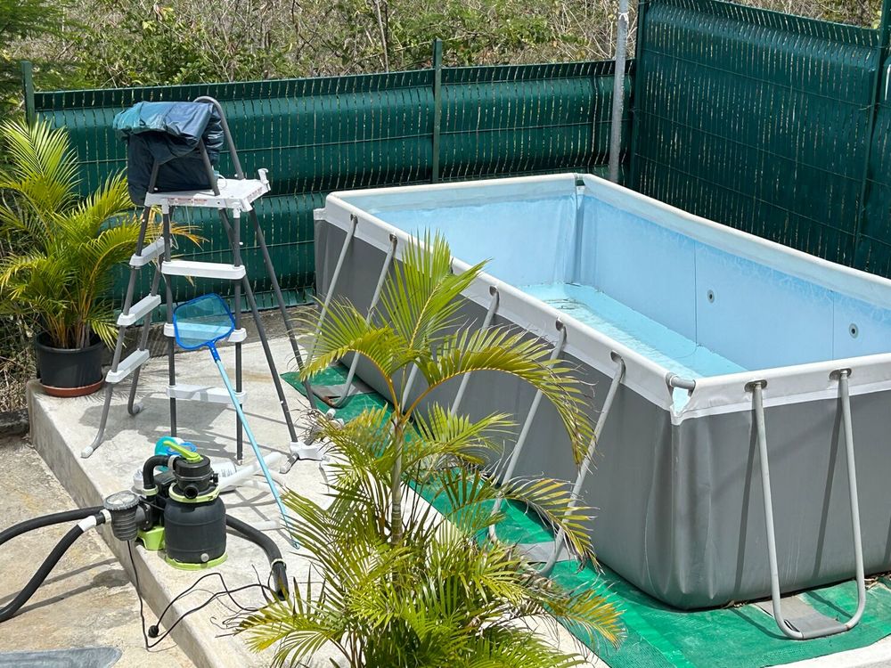 Piscine rectangulaire 4x2x1,22 &agrave; tr&egrave;s bon prix Sports