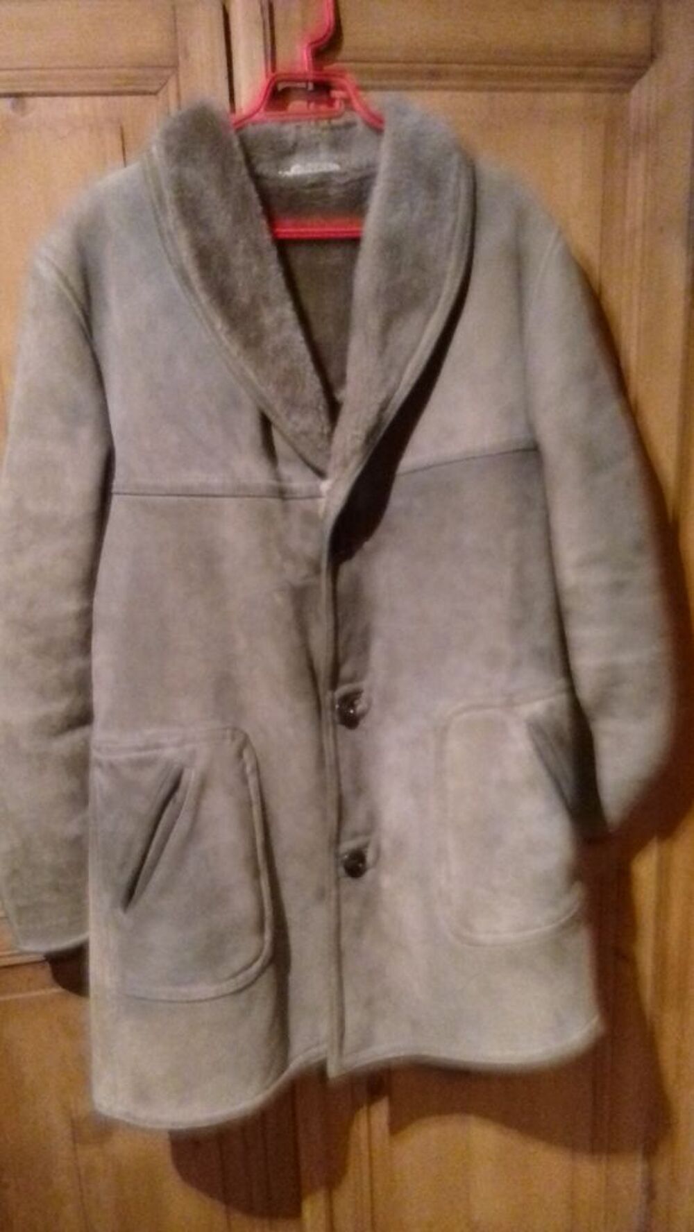 Manteau homme mouton retourn&eacute; Vêtements