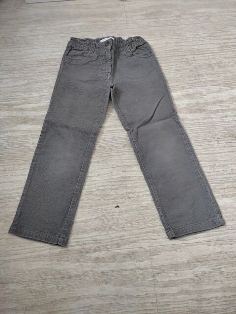 AN (10) - 5 ans - Pantalon velours gris  Tex Kids  2 Paris 13 (75)