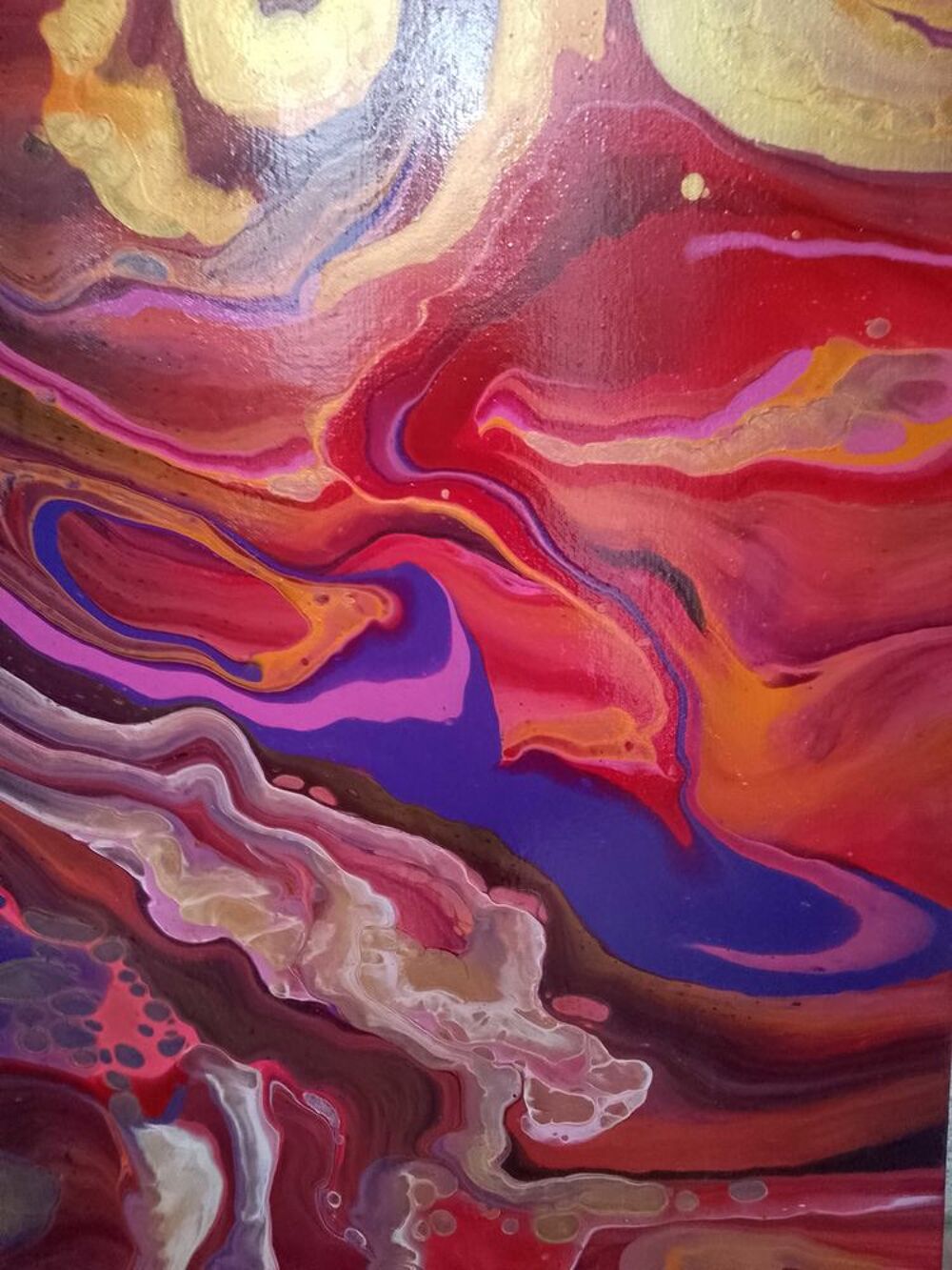 Grand bahut, lit avec sommier en 160 X 200, bijoux artisanat Meubles