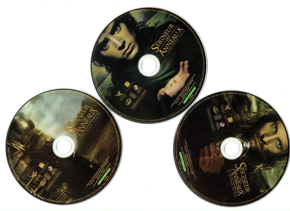 Coffret Le Seigneur des Anneaux - La Trilogie 3 DVD DVD et blu-ray