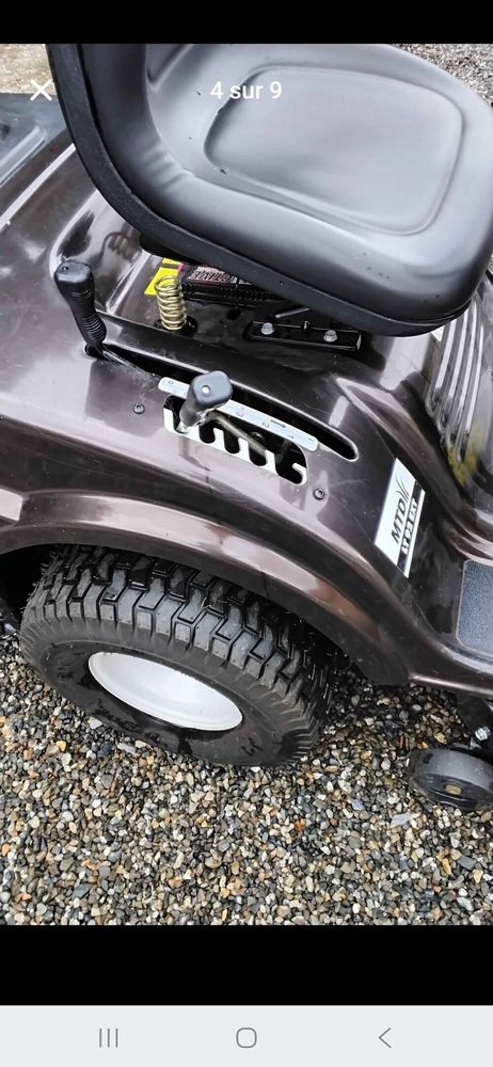 Tracteur Tondeuse Jardin