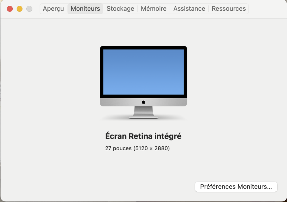 IMac 27 pouces Matériel informatique