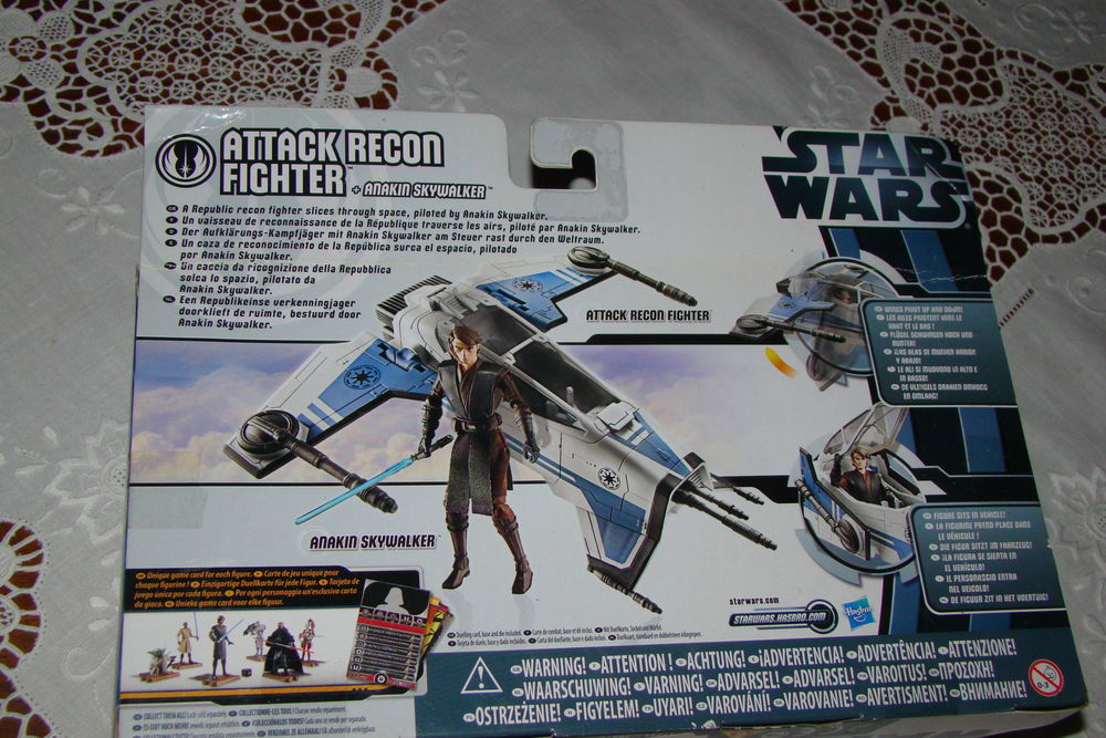 Star Wars Attack Recon Fighter + Anakin Skywalker - Hasbro Jeux / jouets